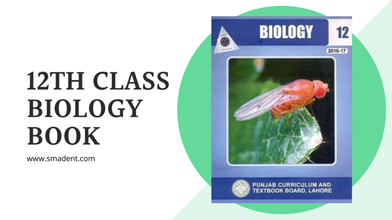 12th class Biology text book