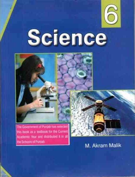6th Class Science Book PDF Online Cover