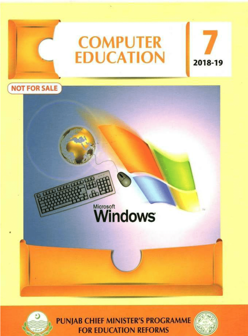 7th Class Computer Education Book PDF Online Cover